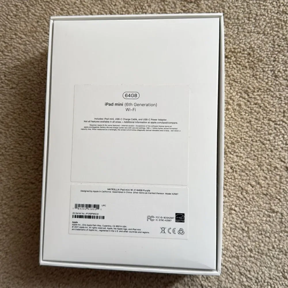 iPad mini BOX purple